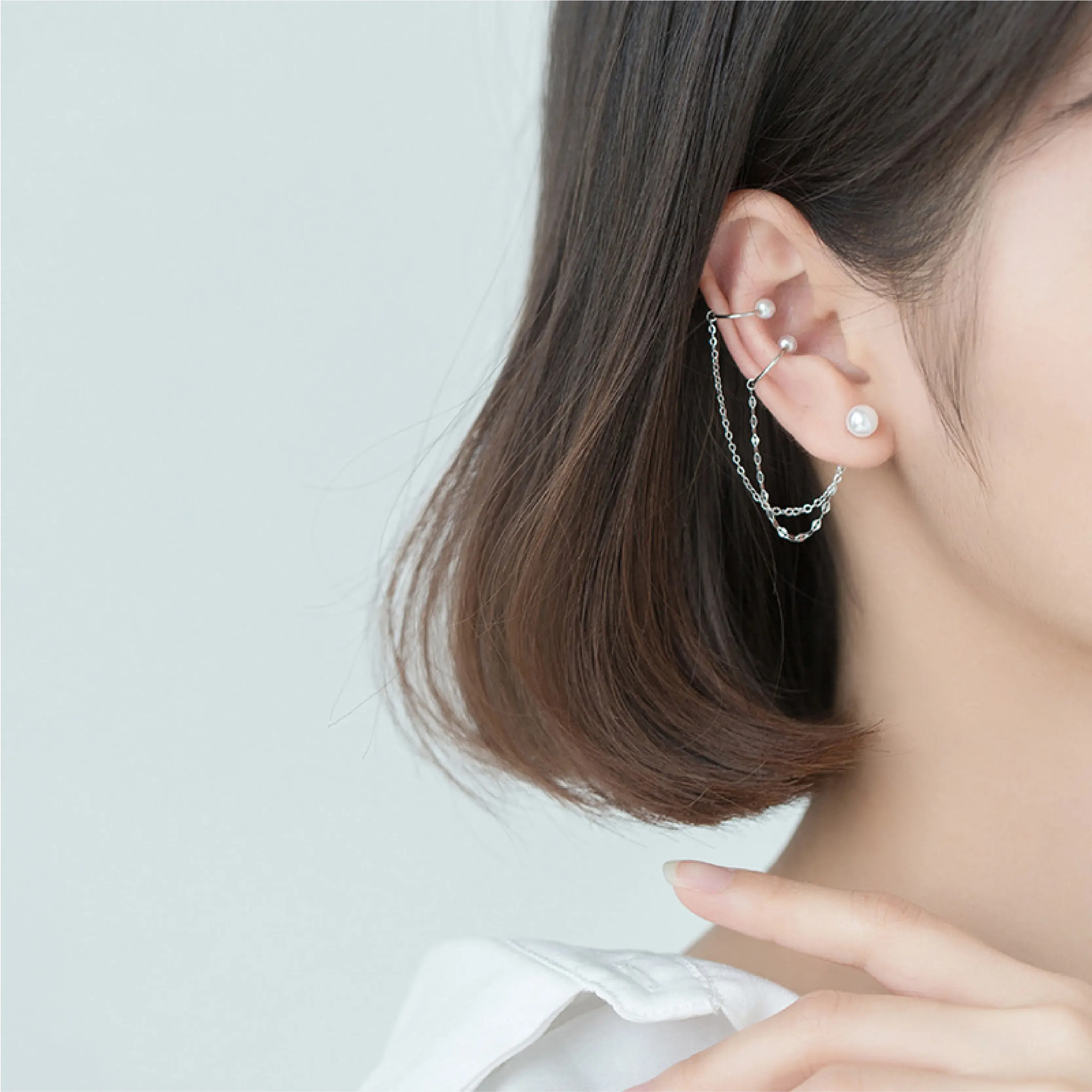 Elegant C Shape Earring.