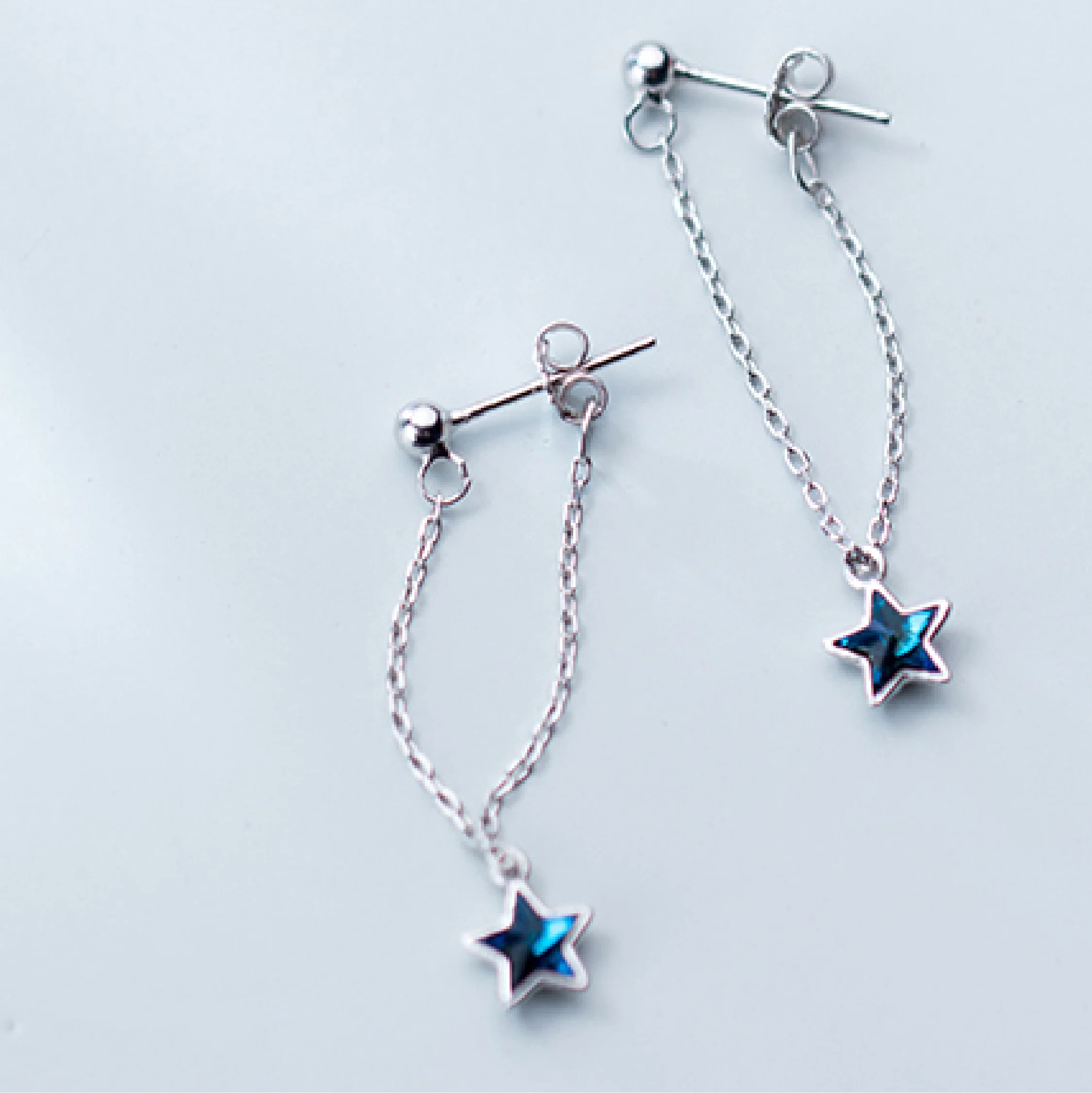 Swing Blue Crystal Stars.