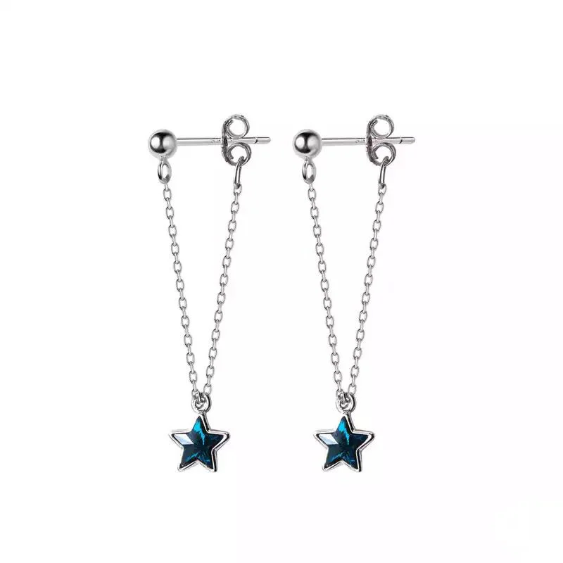 Swing Blue Crystal Stars.