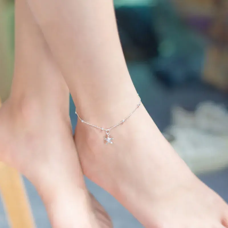 Starfish Light Beads Anklet.