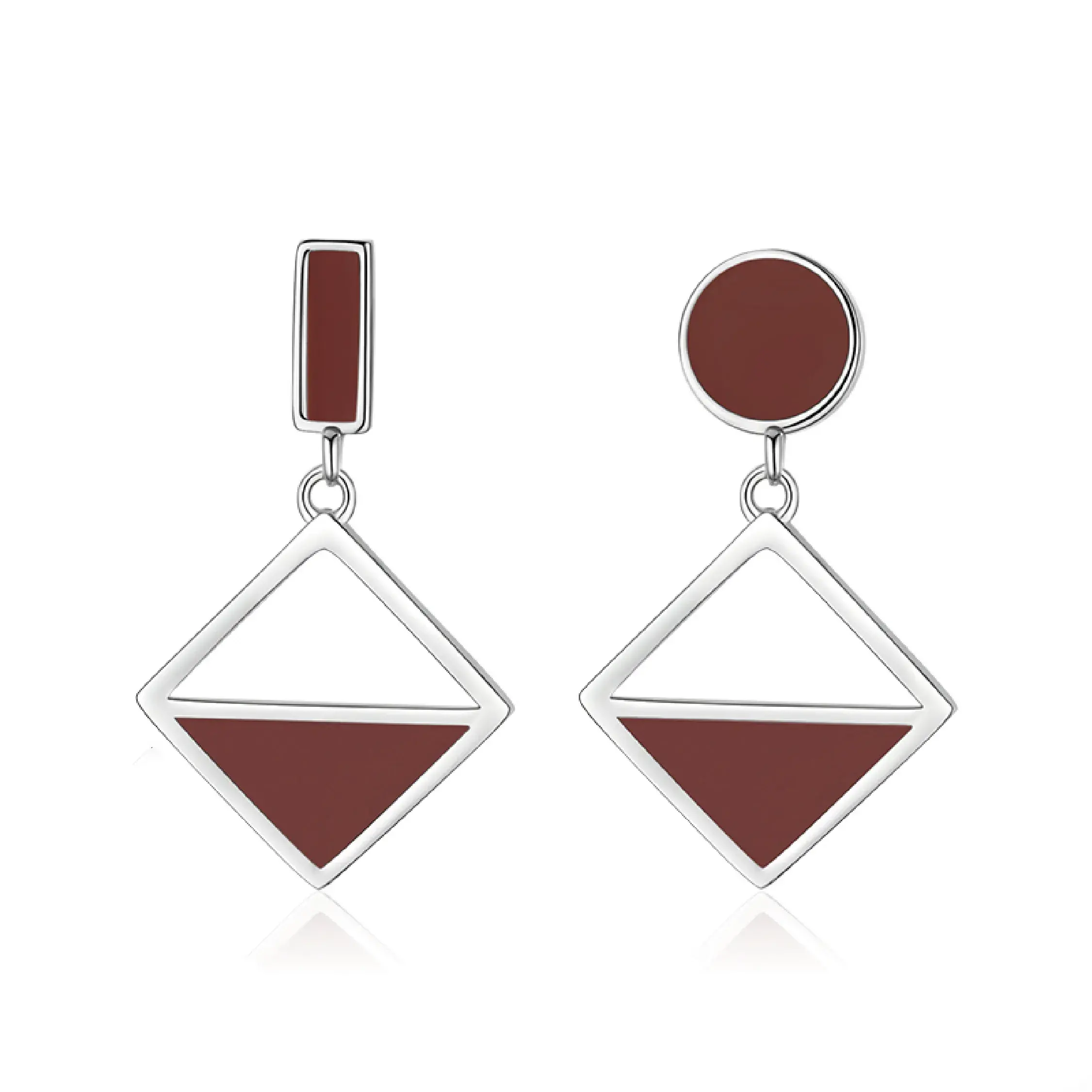 Geometric Drop Earring.